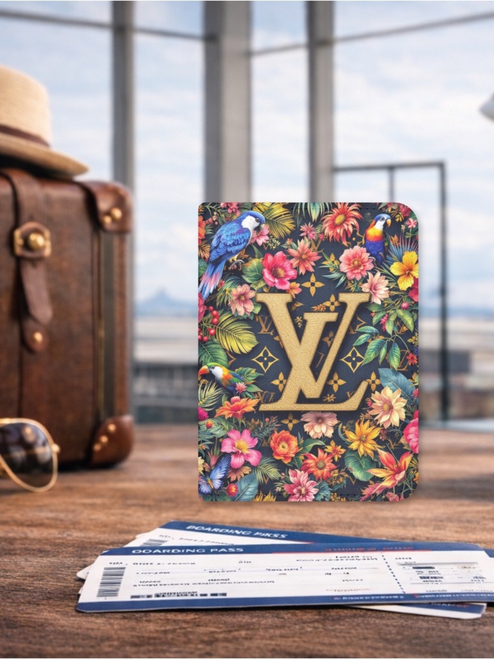HANDMADE FASHION Passport and ID Holder